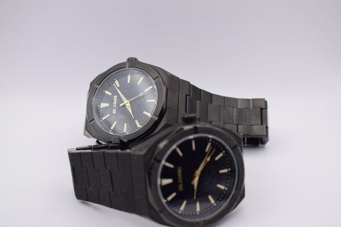 BLACK COMBO SET - ST. LOUIS WATCHES 